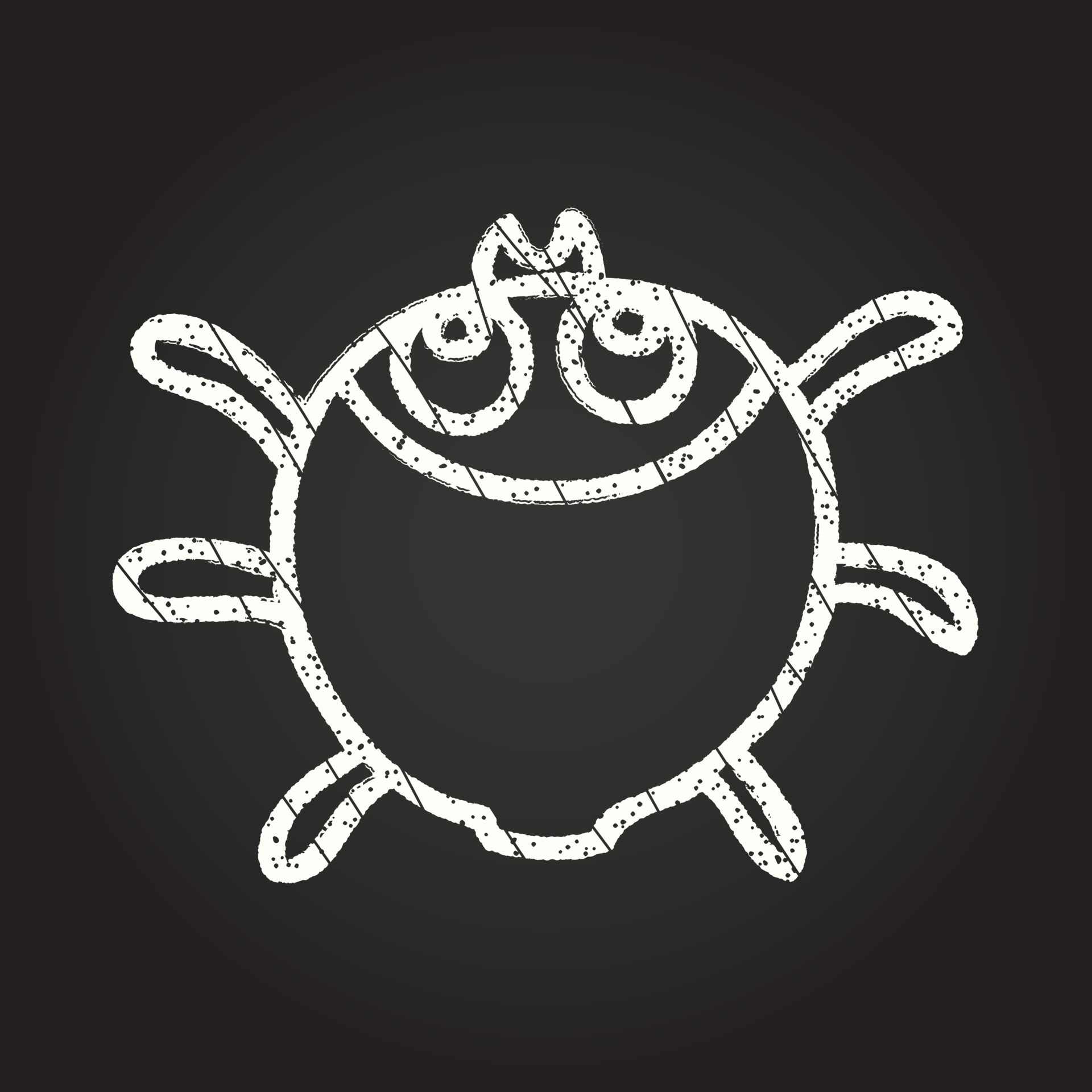 Bug Chalk Drawing 13111117 Vector Art at Vecteezy