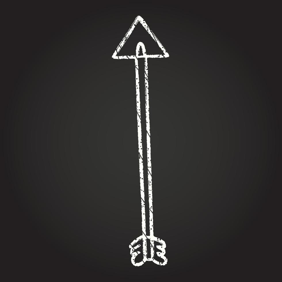 Arrow Chalk Drawing vector