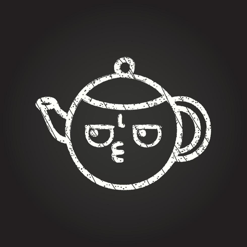 Teapot Chalk Drawing 13111910 Vector Art at Vecteezy