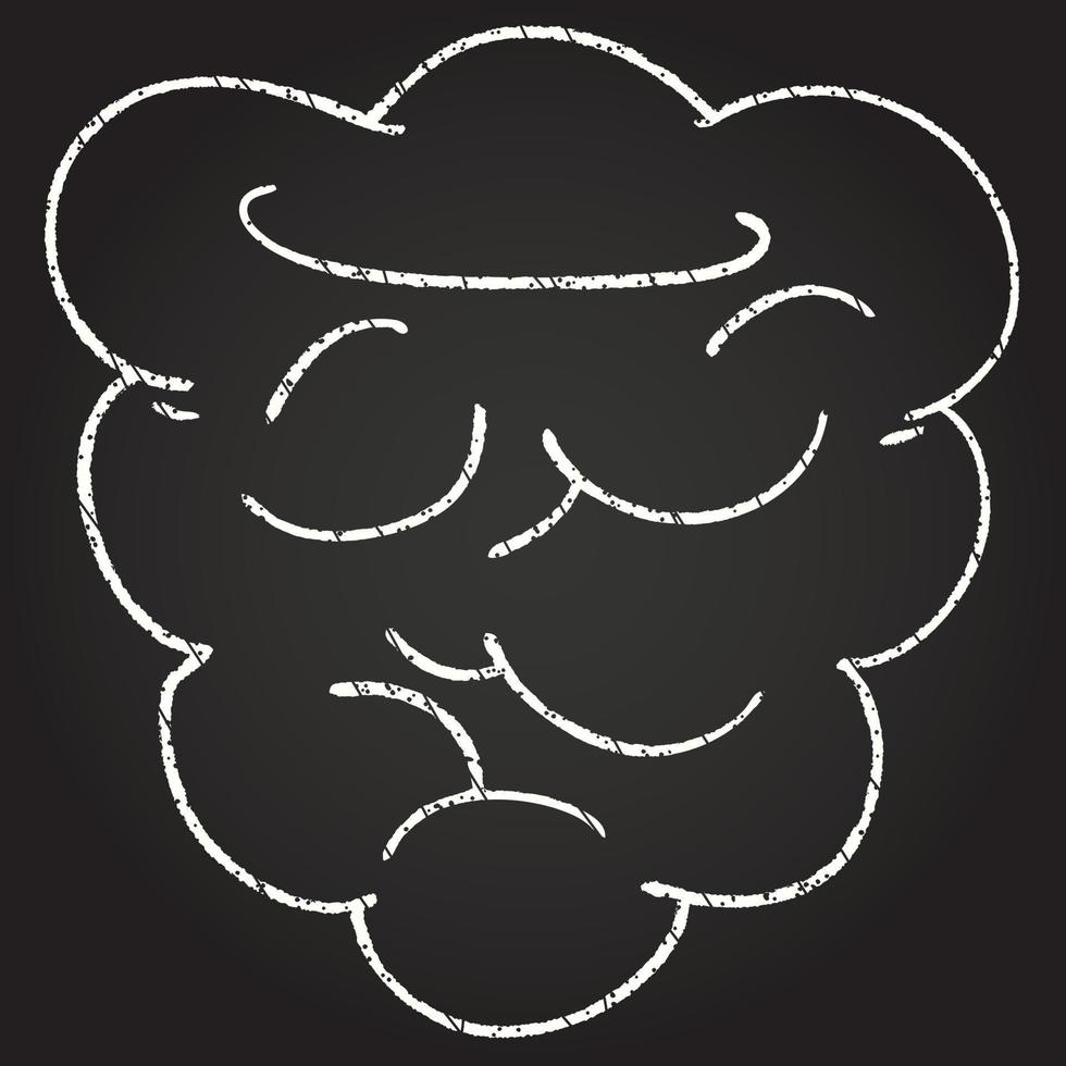 Blackberry Chalk Drawing vector