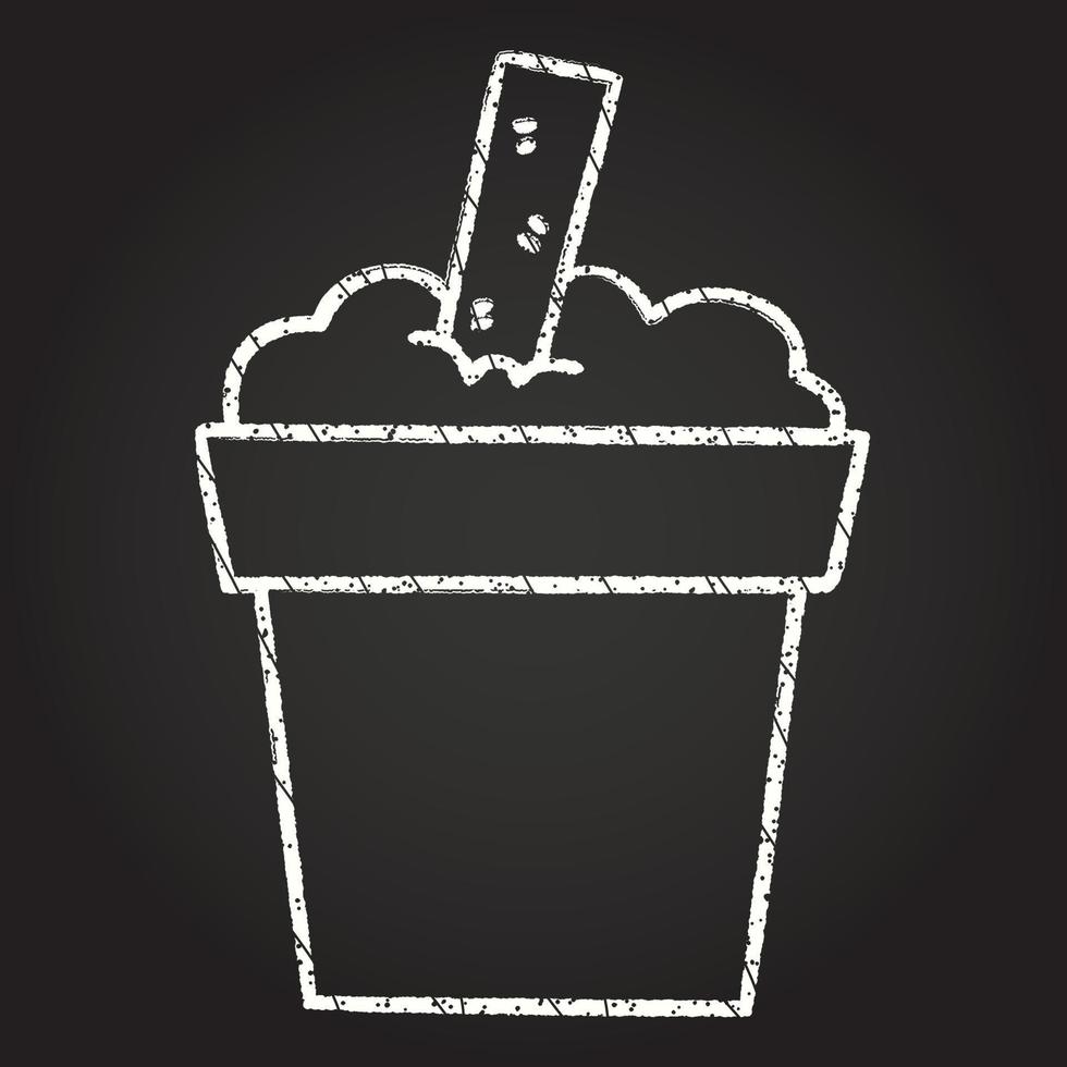 Ice Cream Chalk Drawing 13112653 Vector Art at Vecteezy
