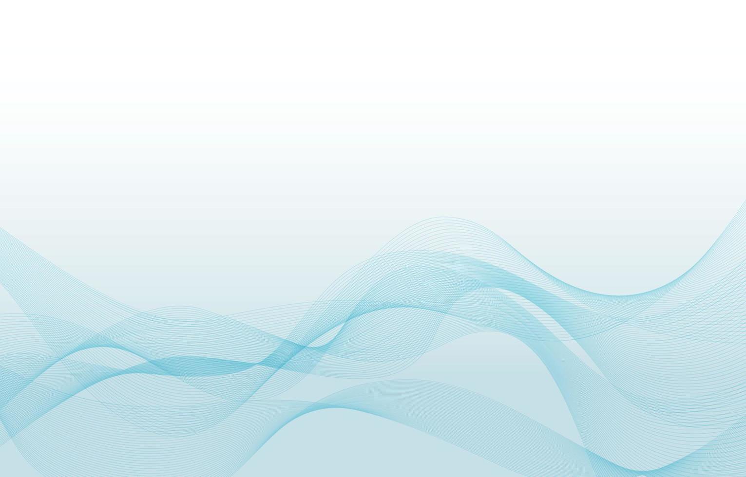 Blue Lines and Waves vector