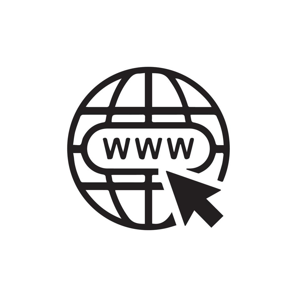 Website Icon Vector flat