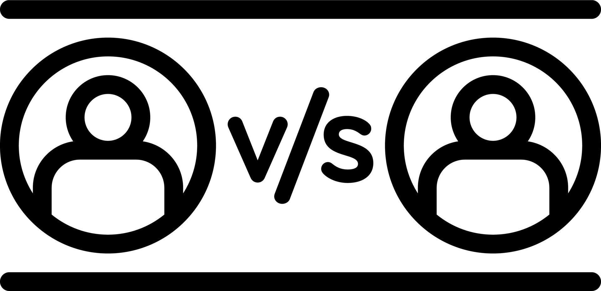 line icon icon versus vector