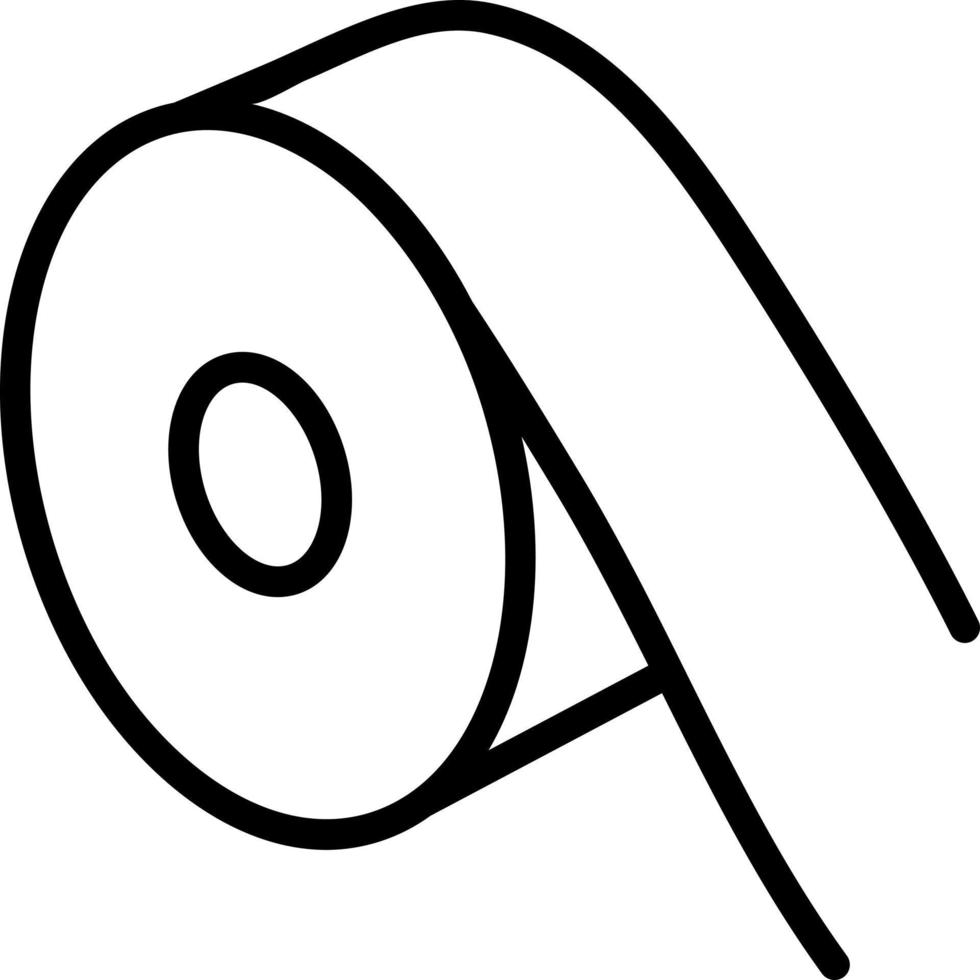 line icon for reflective tape vector
