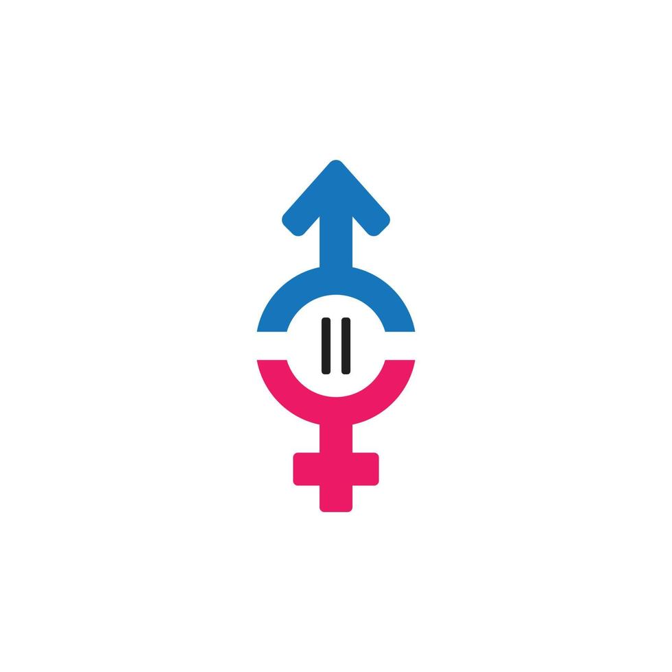 Gender logo vector