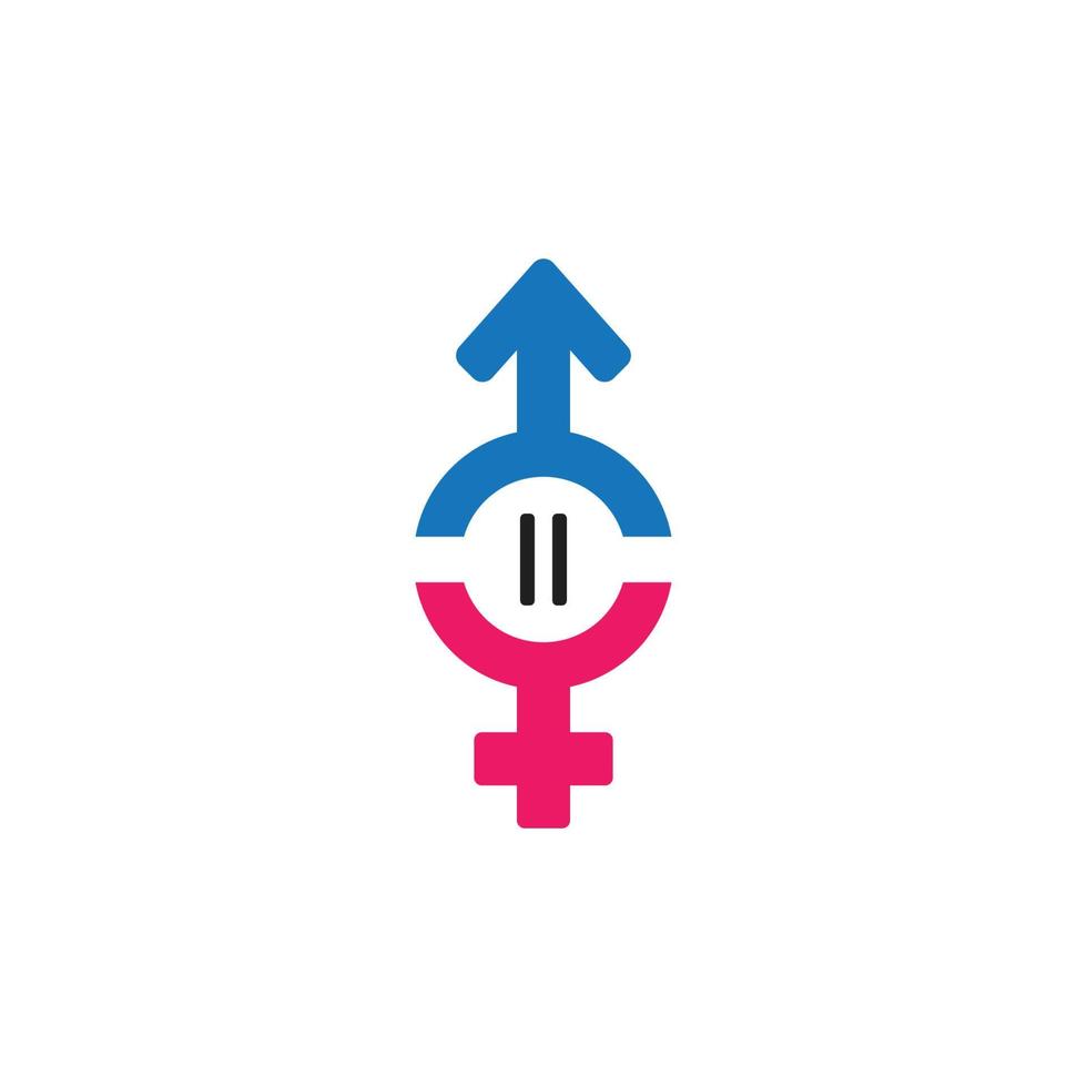 Gender logo vector