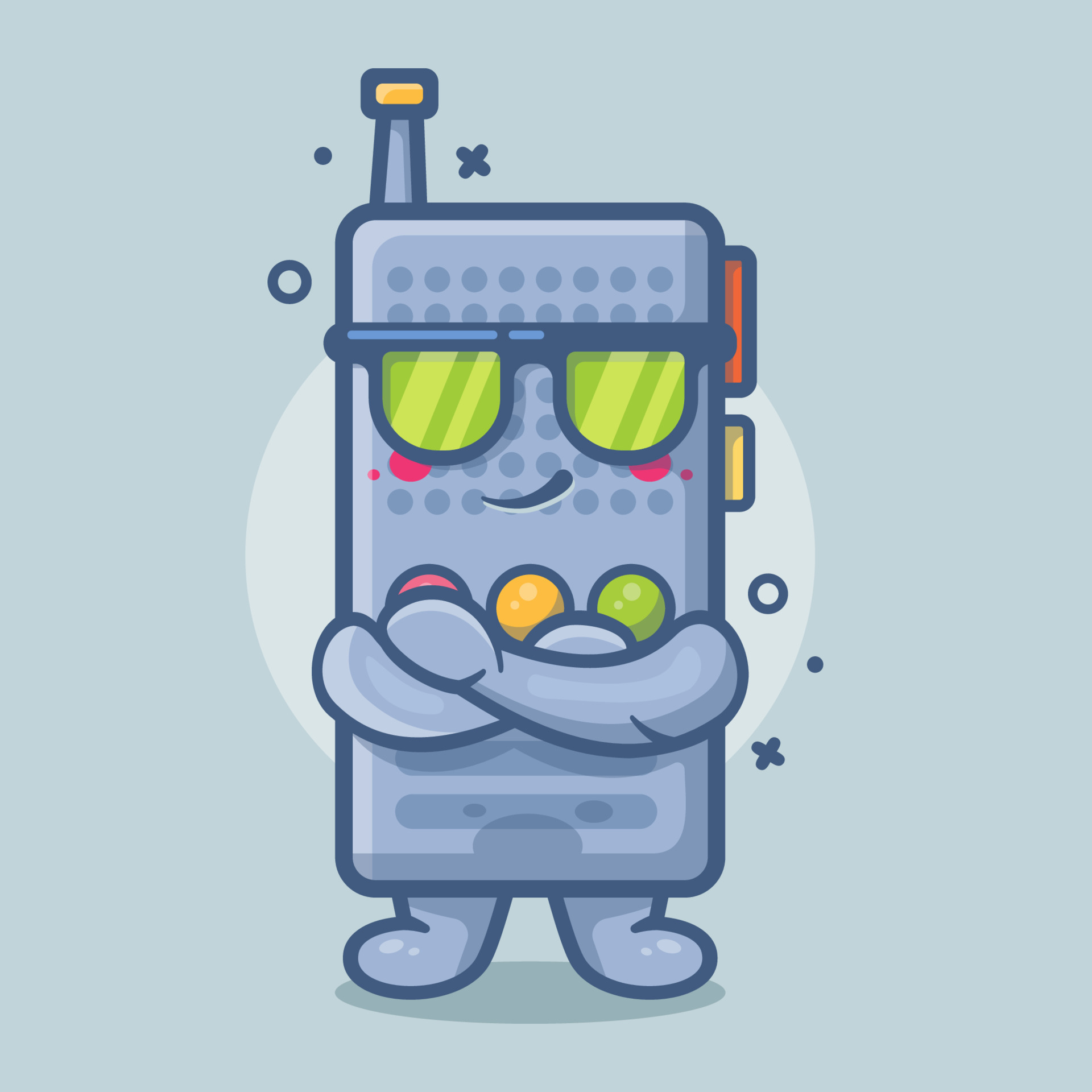 cute walkie talkie character mascot with cool expression isolated cartoon in flat style design 13114345 Vector Art at Vecteezy cute walkie talkie character mascot with cool expression isolated cartoon in flat style design 13114345 Vector Art at Vecteezy
