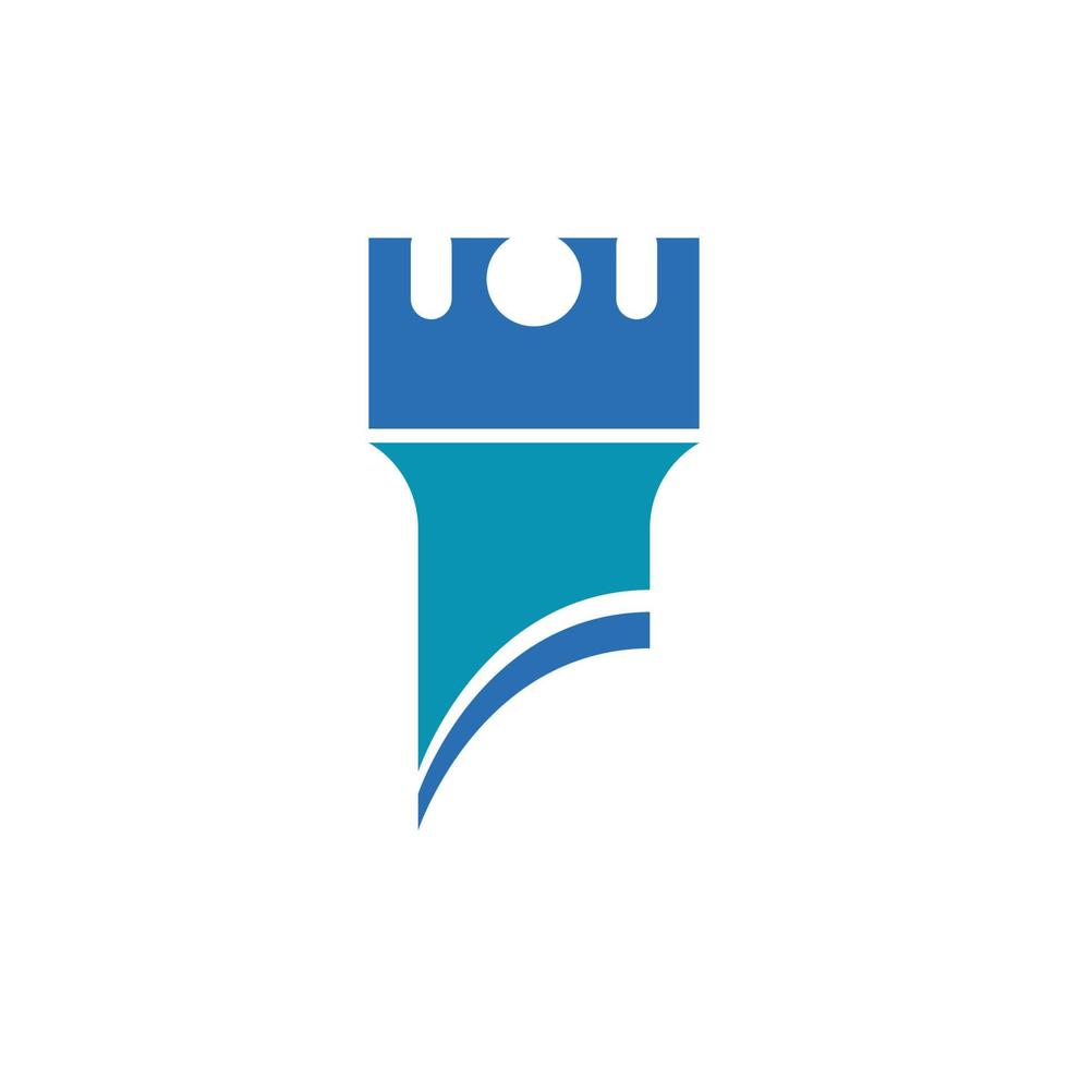 castle logo vector