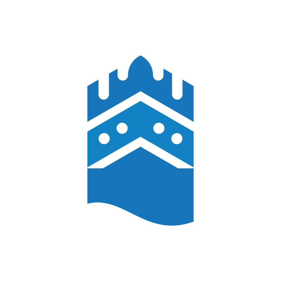 castle logo vector