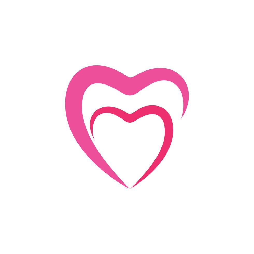 Heart Logo Template vector