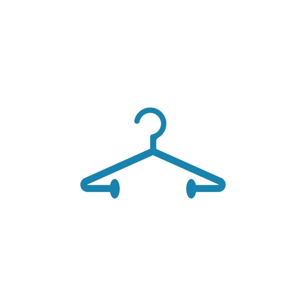 Hanger icon flat design vector