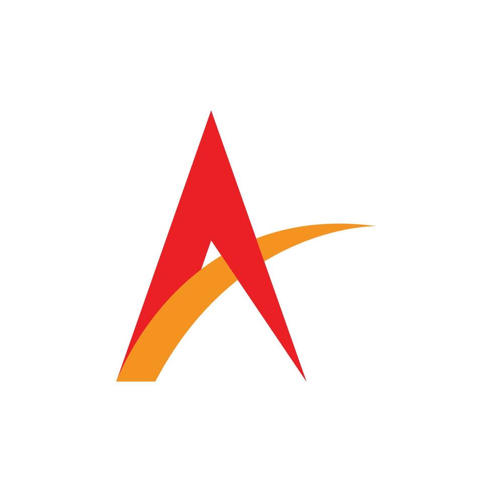A Letter Logo vector
