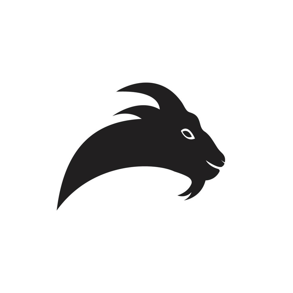 Goat Logo Template vector