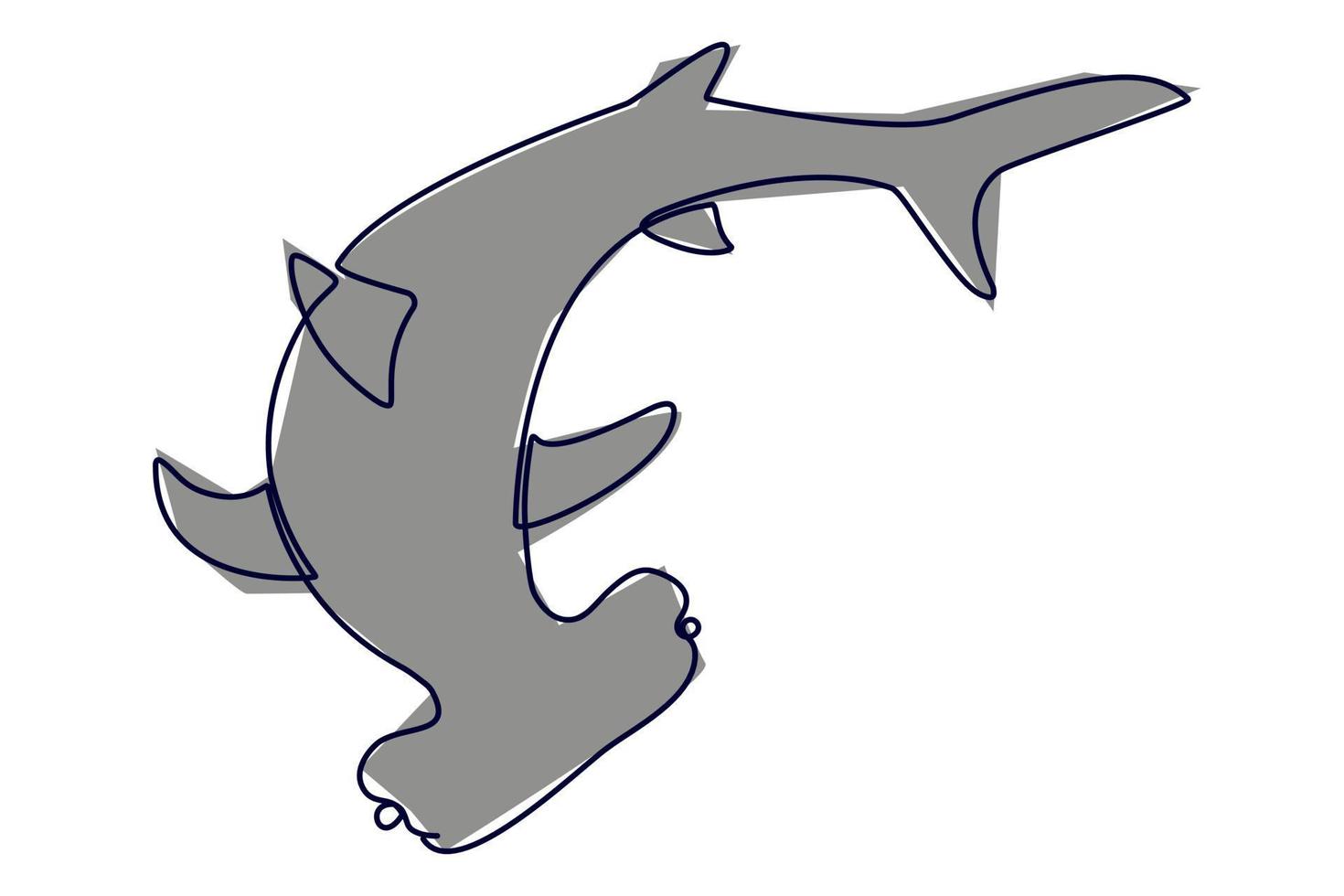 Hammerhead Shark Vector Art, Icons, and Graphics for Free Download