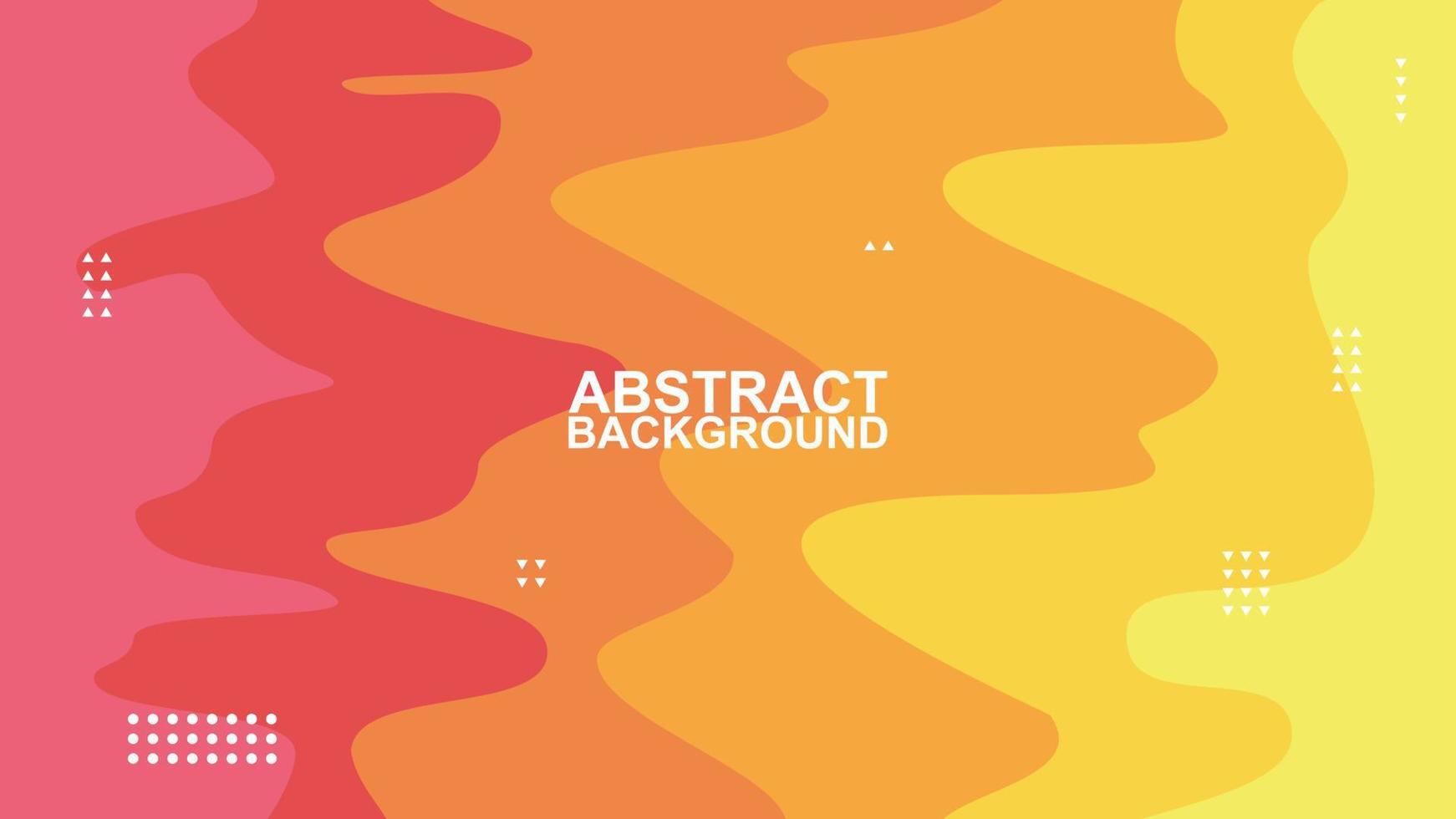abstract fluids wavy purple orange and yellow color background vector illustration EPS10