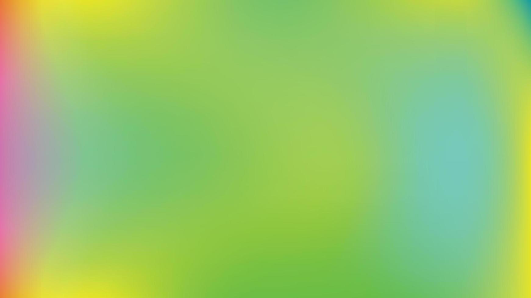 abstract blurred gradient mesh tools green yellow color background vector