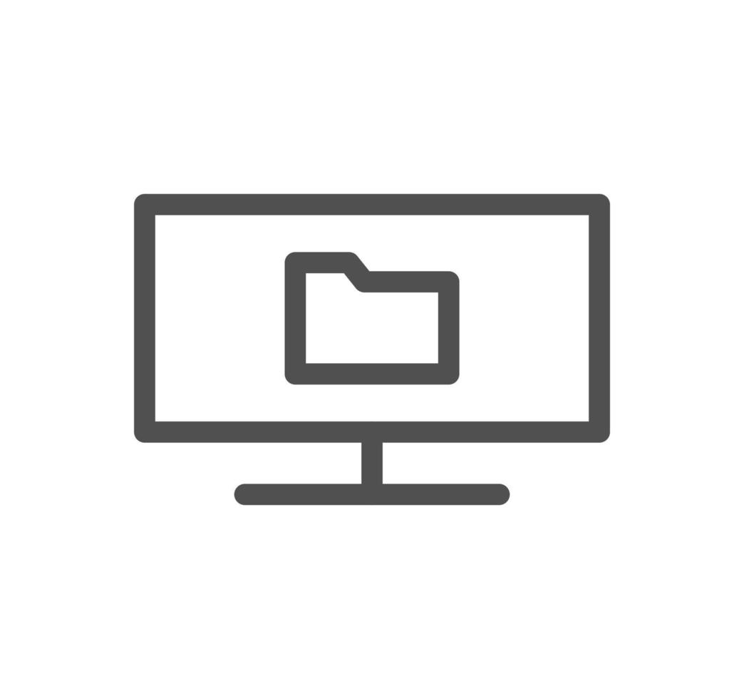 Cryptocurrency icon outline and linear vector. vector