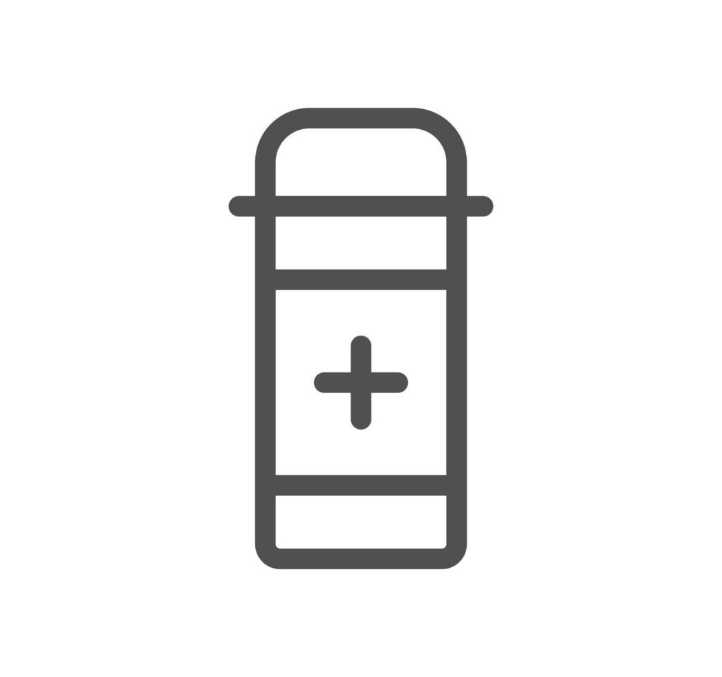 Health icon outline and linear vector. vector