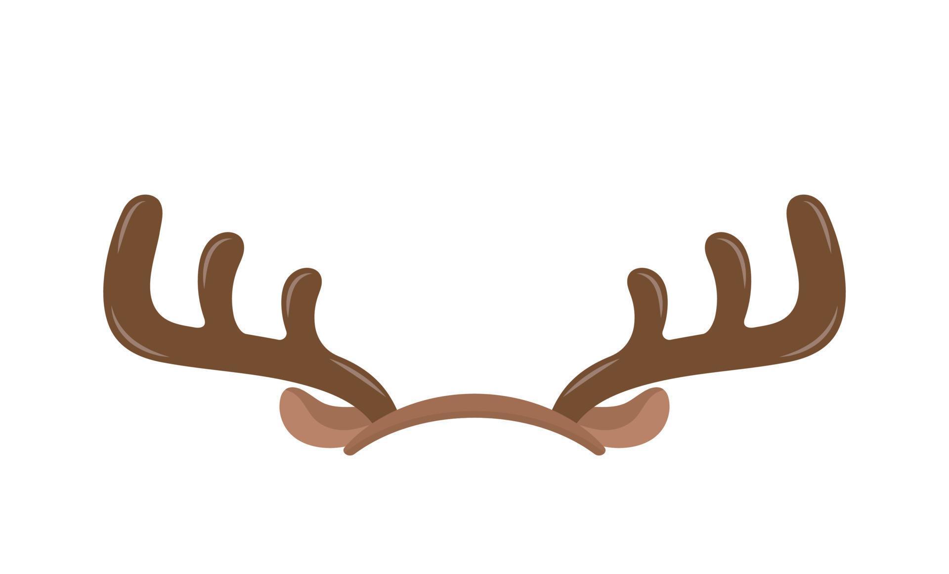 Antlers of elk or reindeer, christmas element, headband with antlers ...