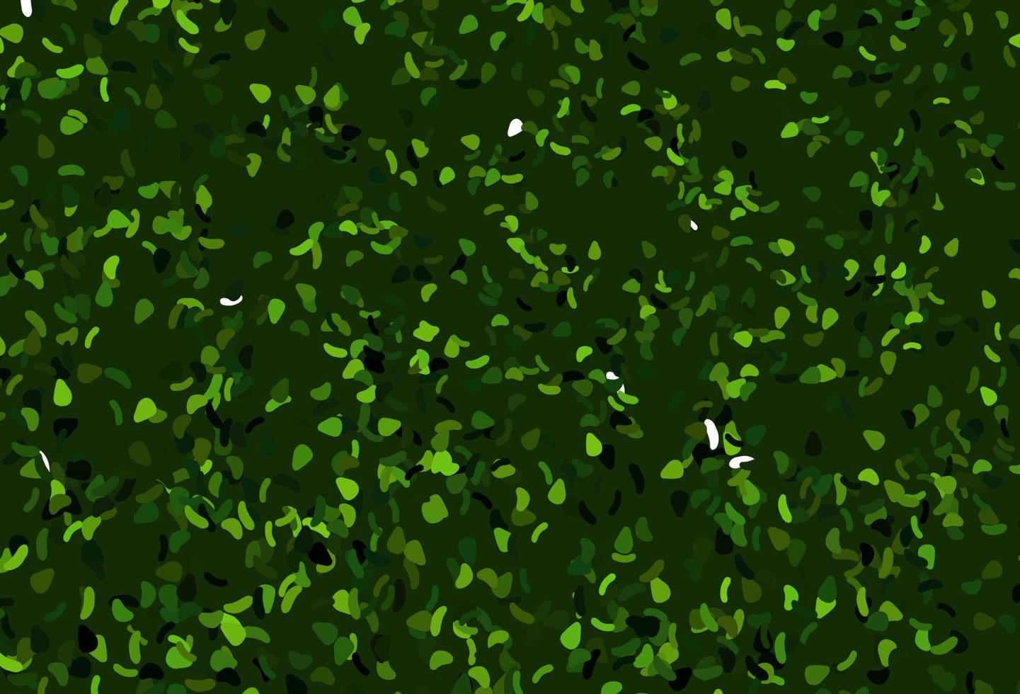 Light Green, Red vector pattern with chaotic shapes.