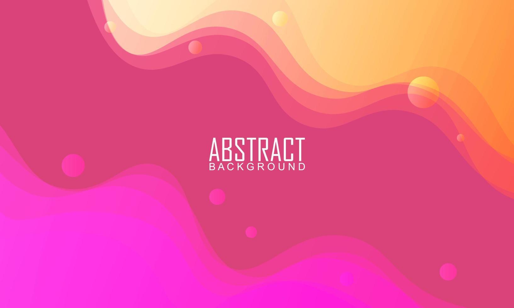 fondo de forma de onda transparente degradado rosa y amarillo. fondo abstracto. vector. vector