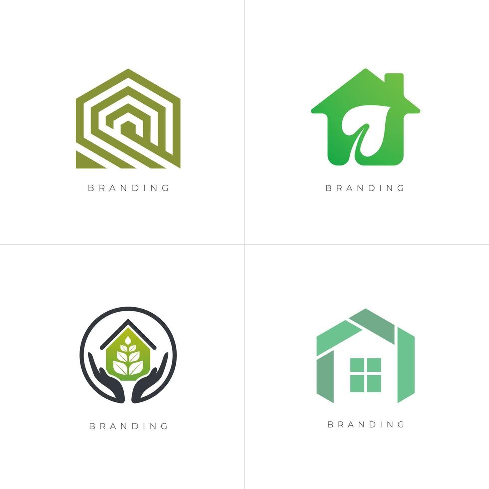 Modern Home Vector Logo