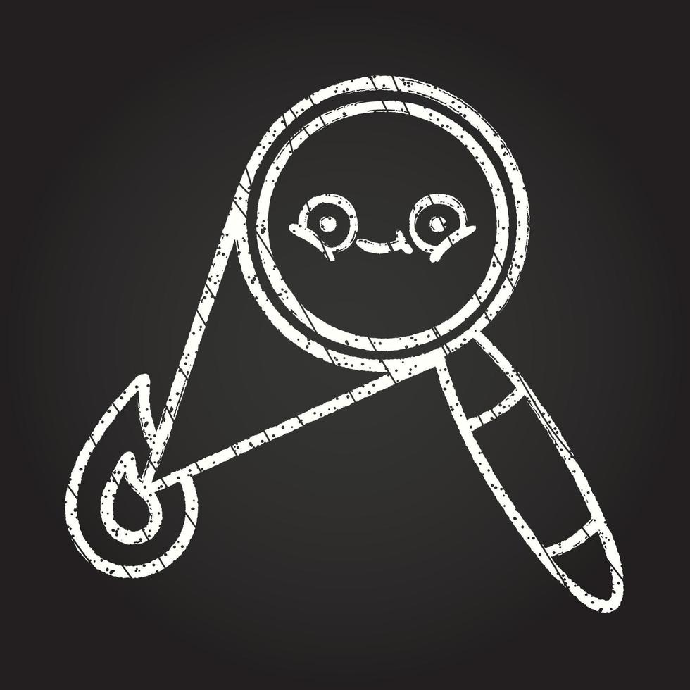 Magnifying Glass Charcoal Drawing 9593028 Vector Art at Vecteezy