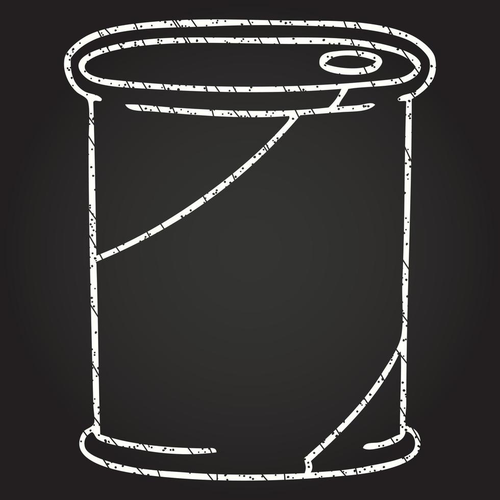 Cola Can Chalk Drawing vector