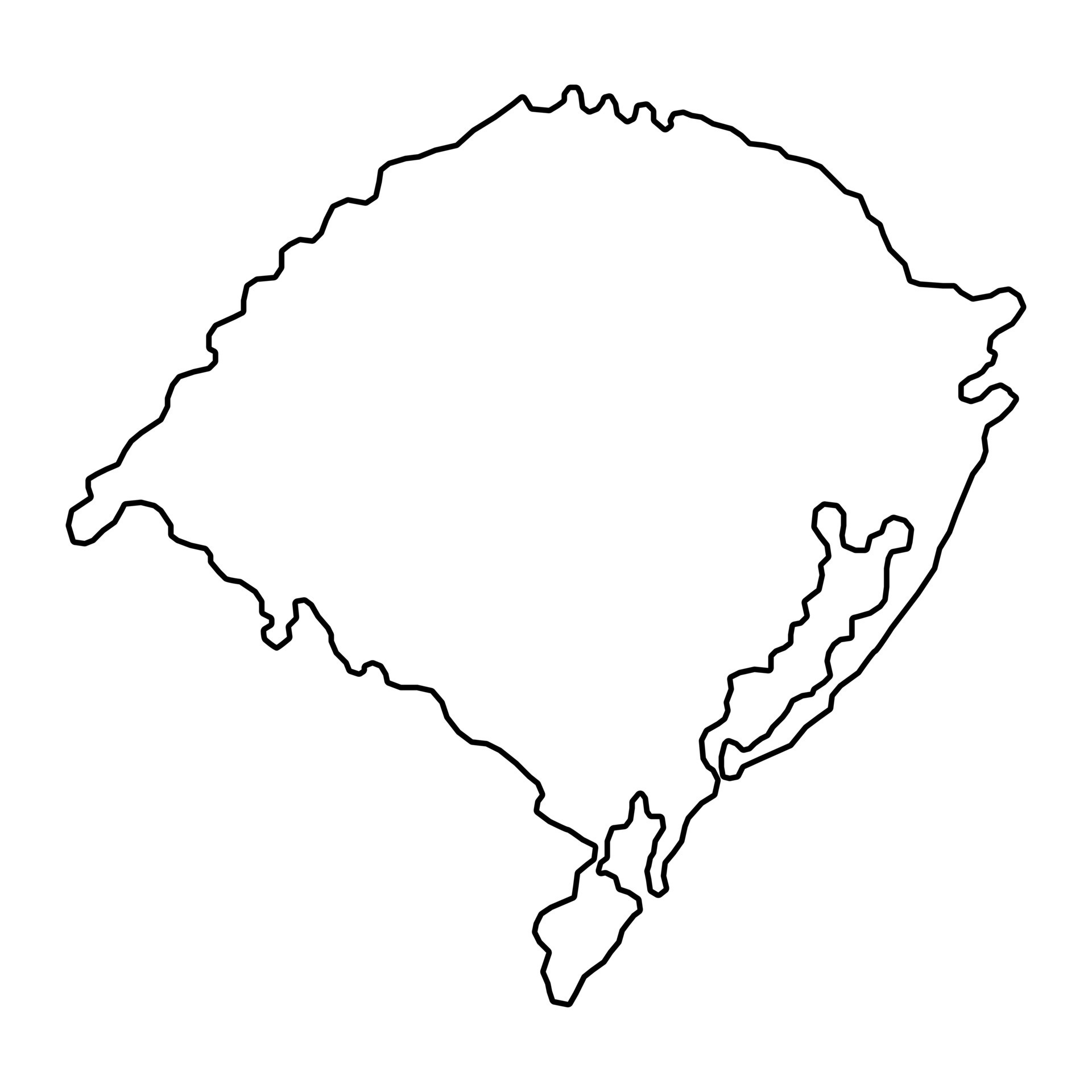 Rio Grande do Sul Map, state of Brazil. Vector Illustration. 13117765 