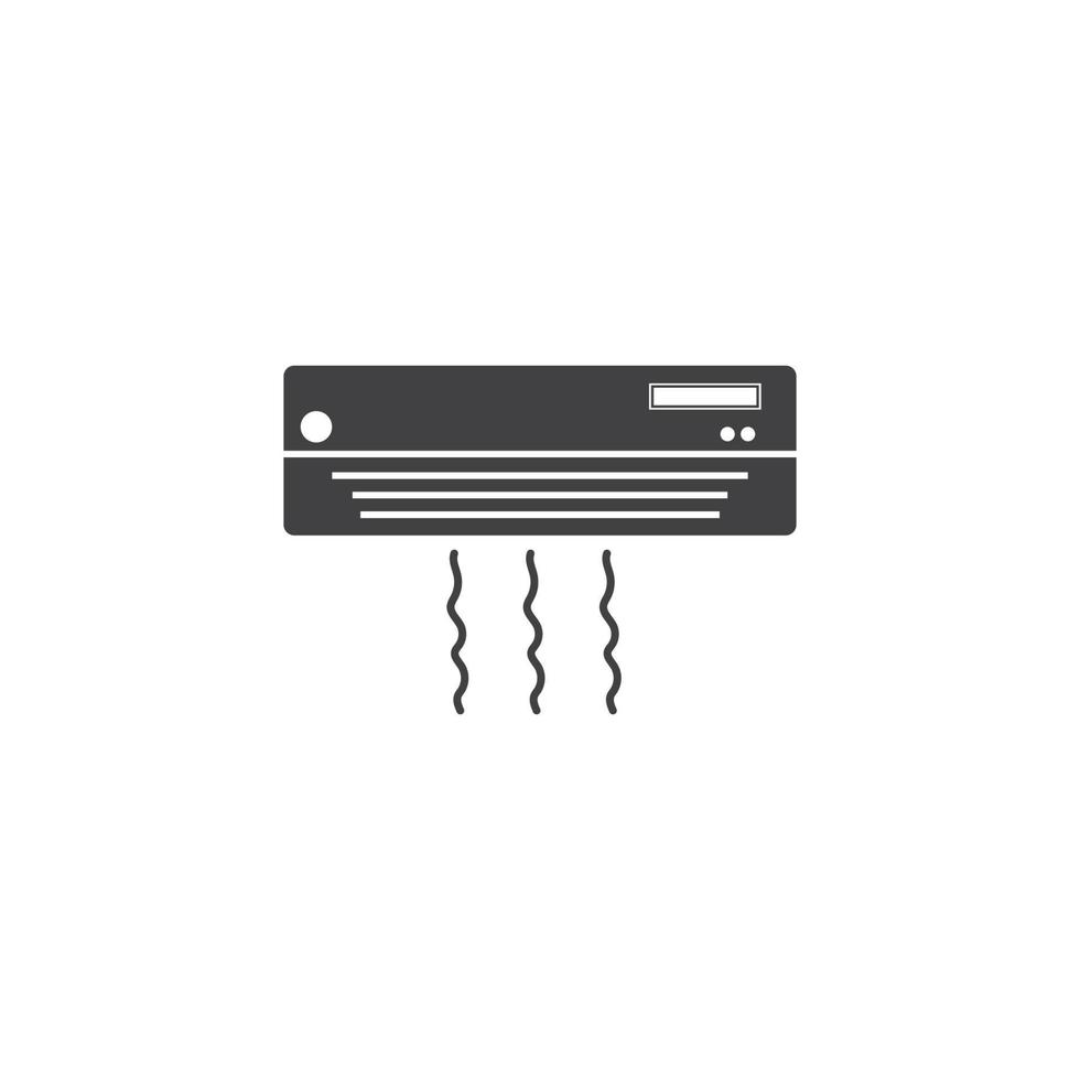 air conditioner icon Template vector