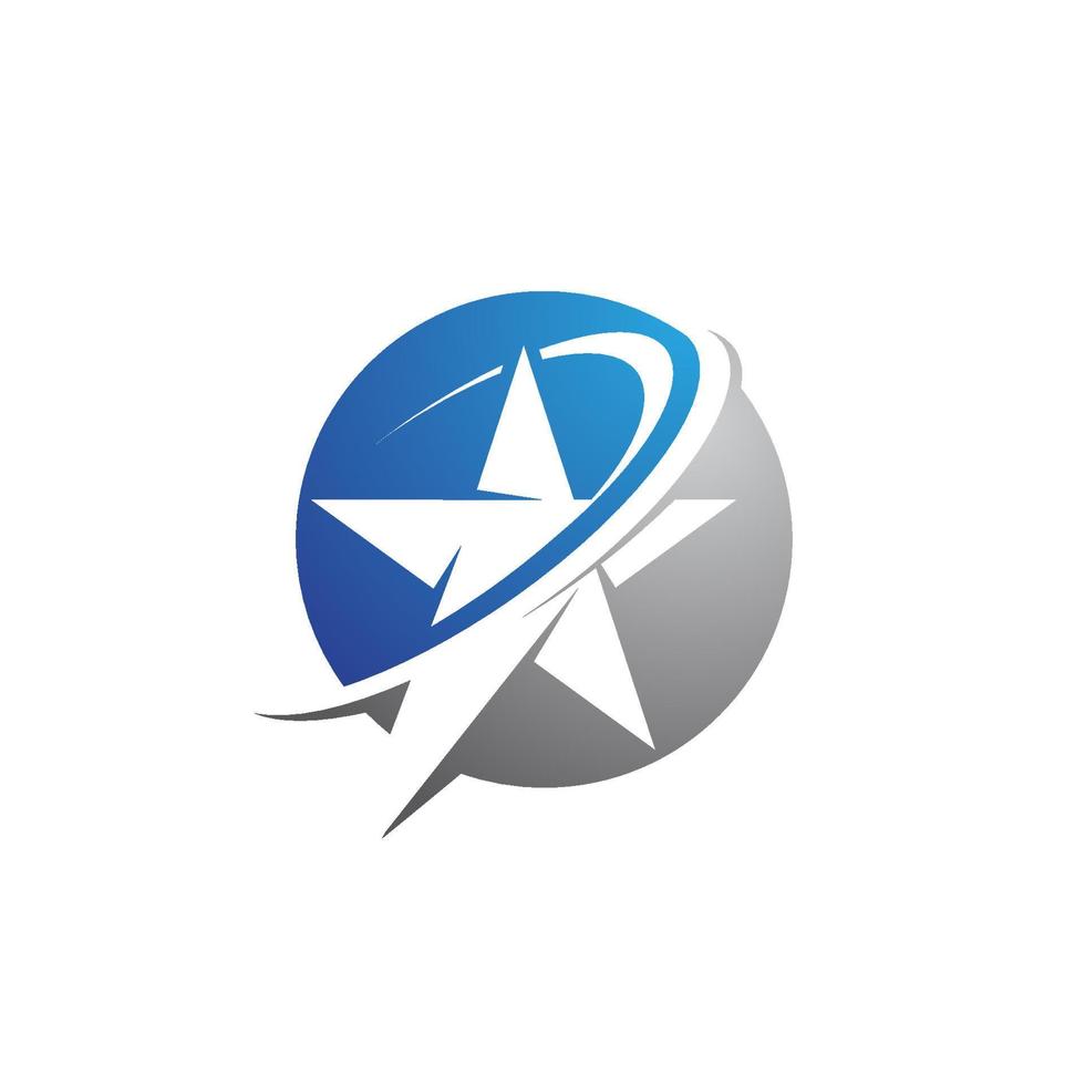 Star icon Template vector