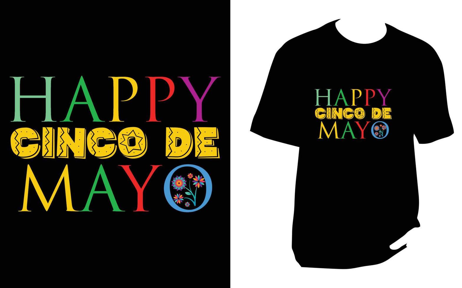 Cinco De Mayo t shirt design vector