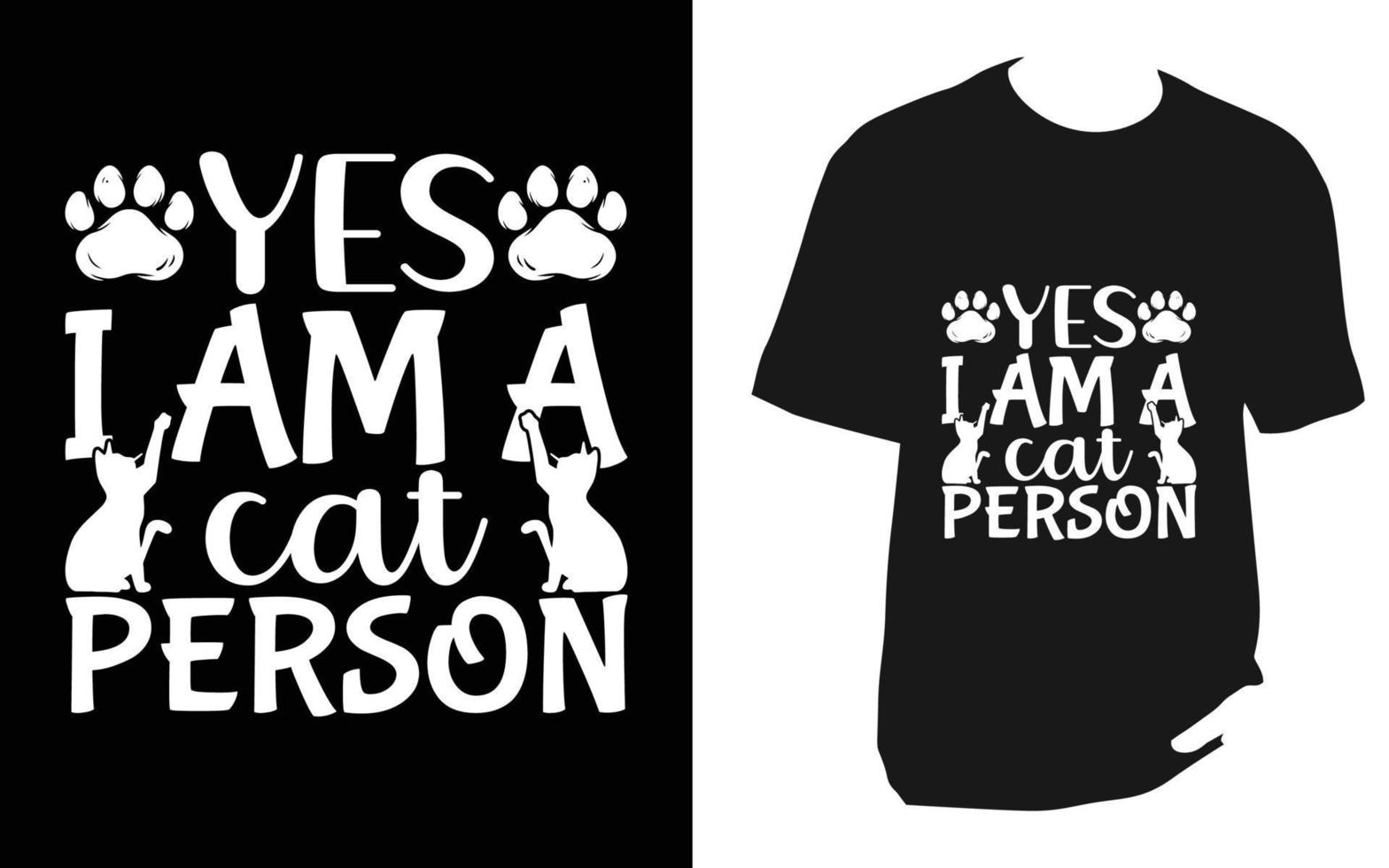 Cat svg t shirt Design vector
