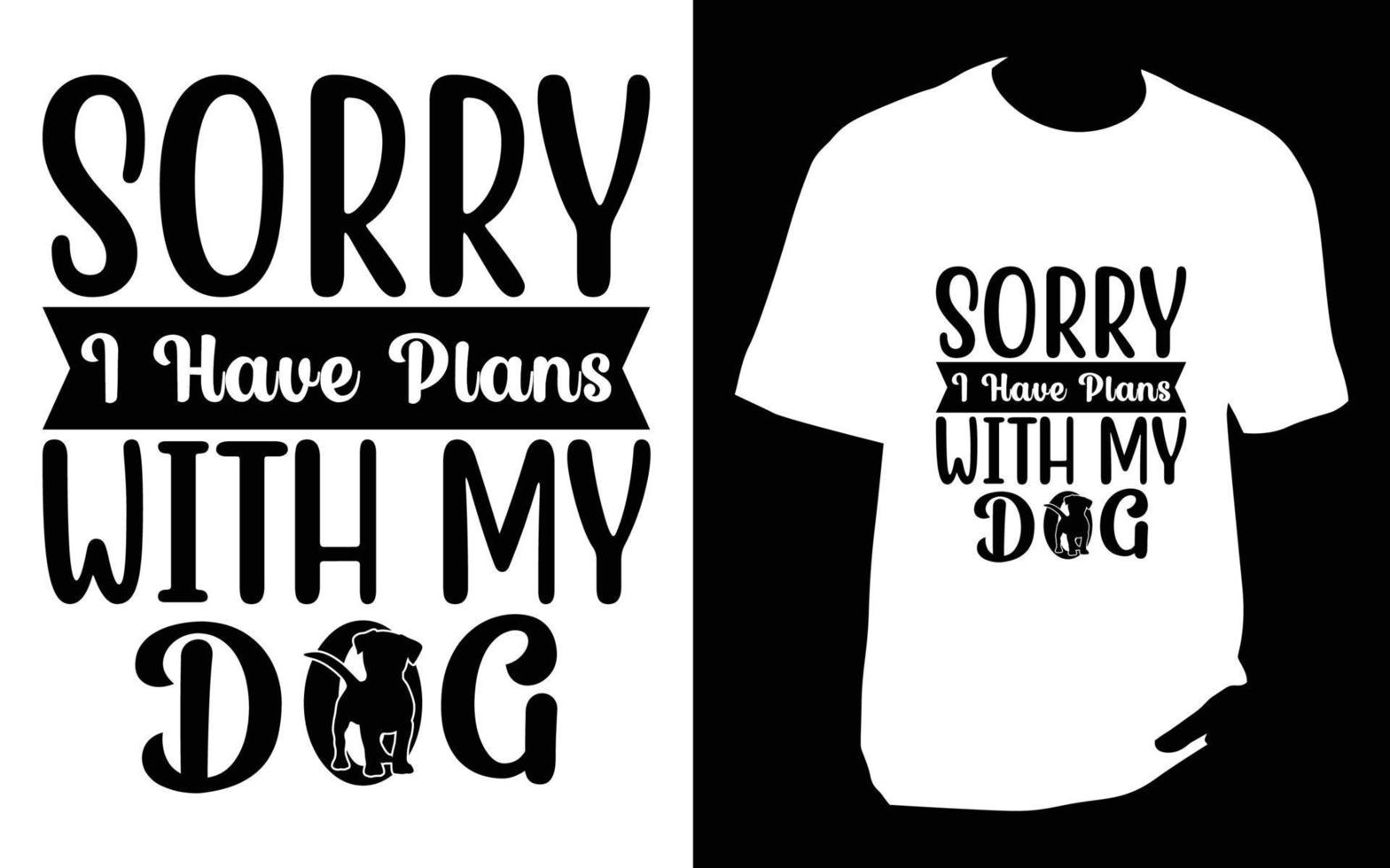 Dog t shirt Design vector