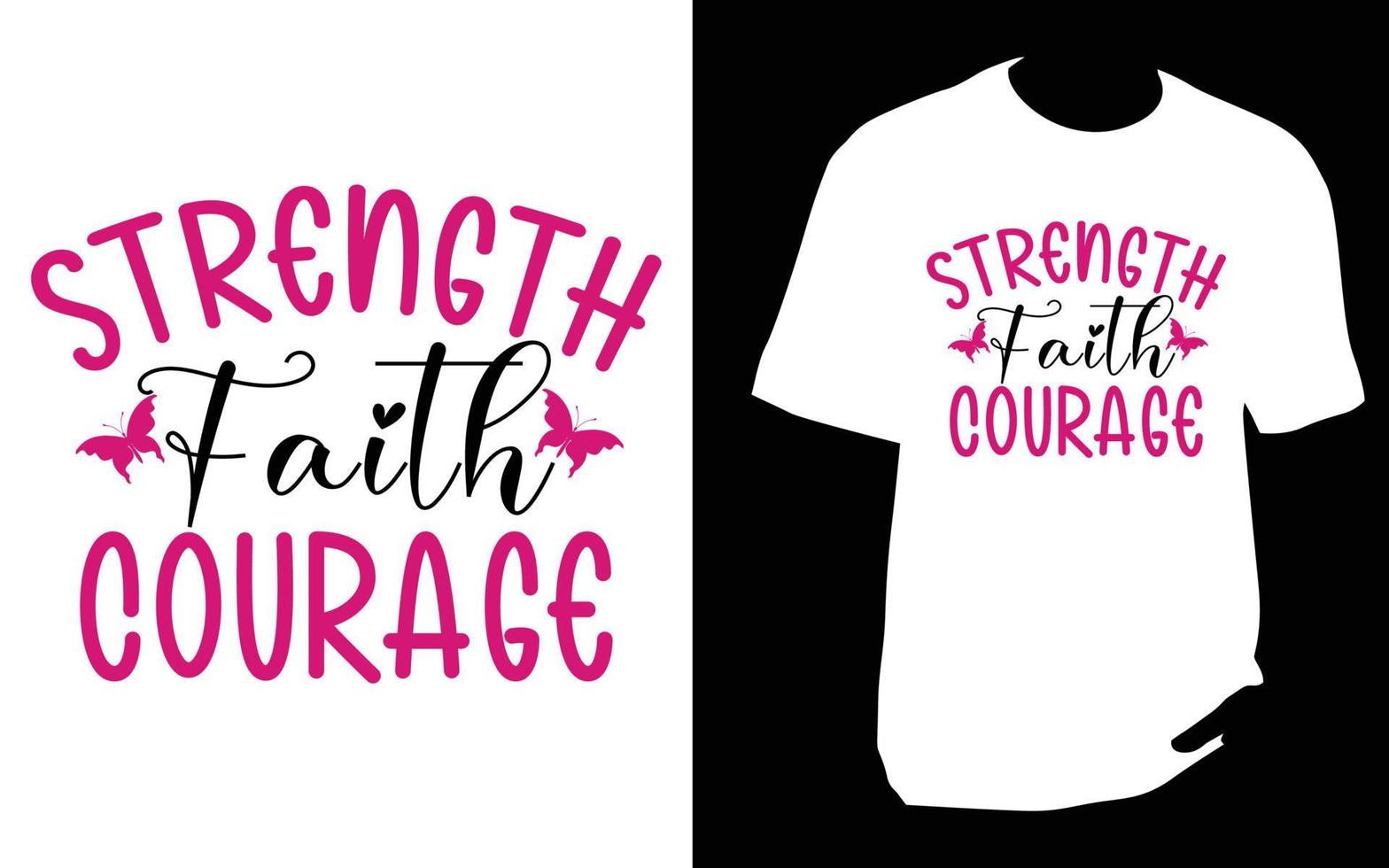 Breast cancer T Shirt 13118525 Vector Art at Vecteezy