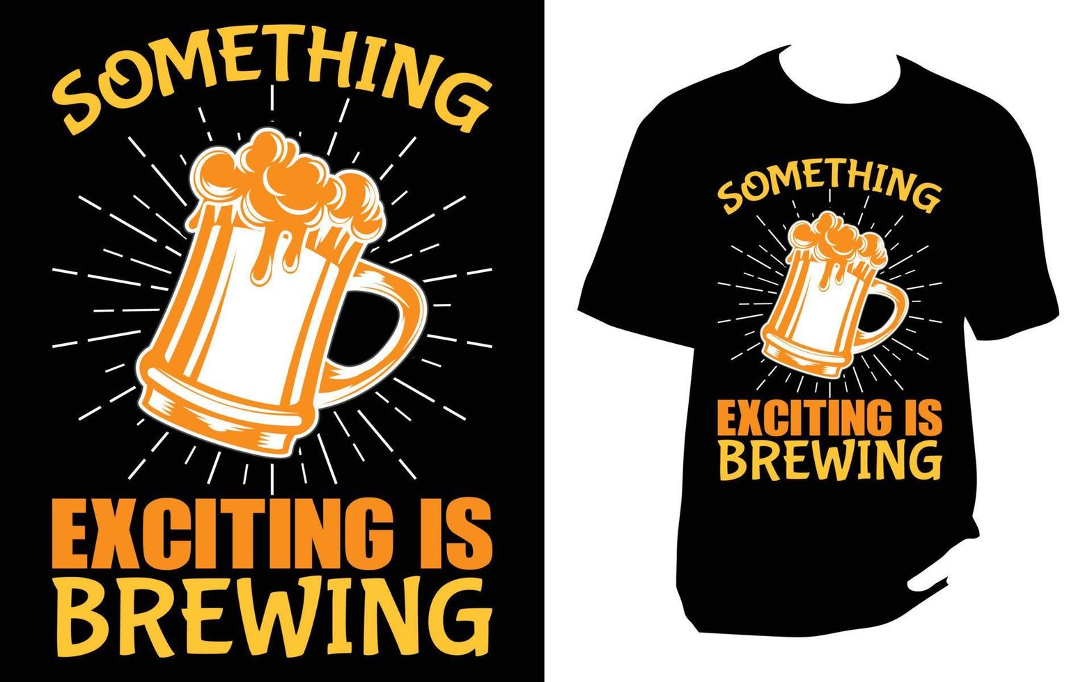 Craft Beer T Shirt vector