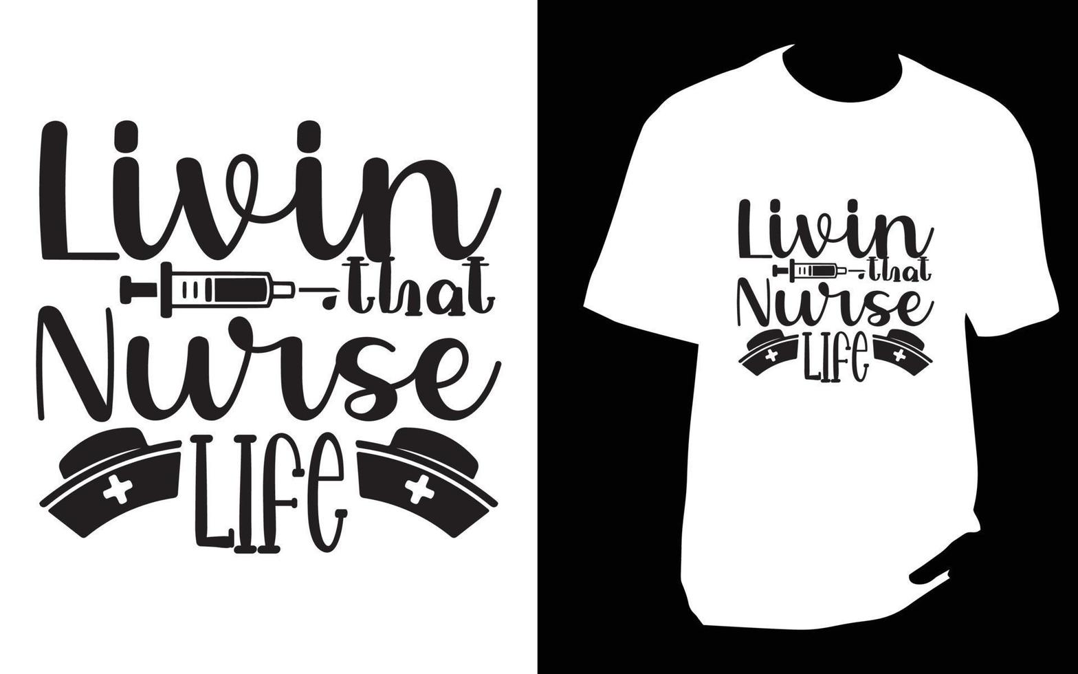 Nurse Svg t shirt Design vector