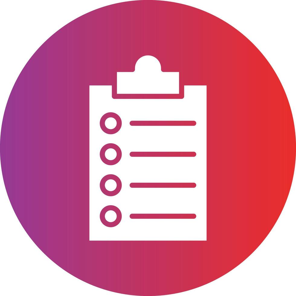List Icon Style vector