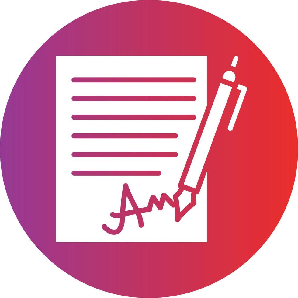 Contract Icon Style vector
