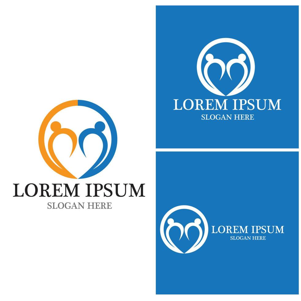 Community, network and social icon vector