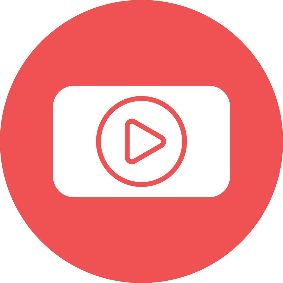 Play Button Icon Style vector