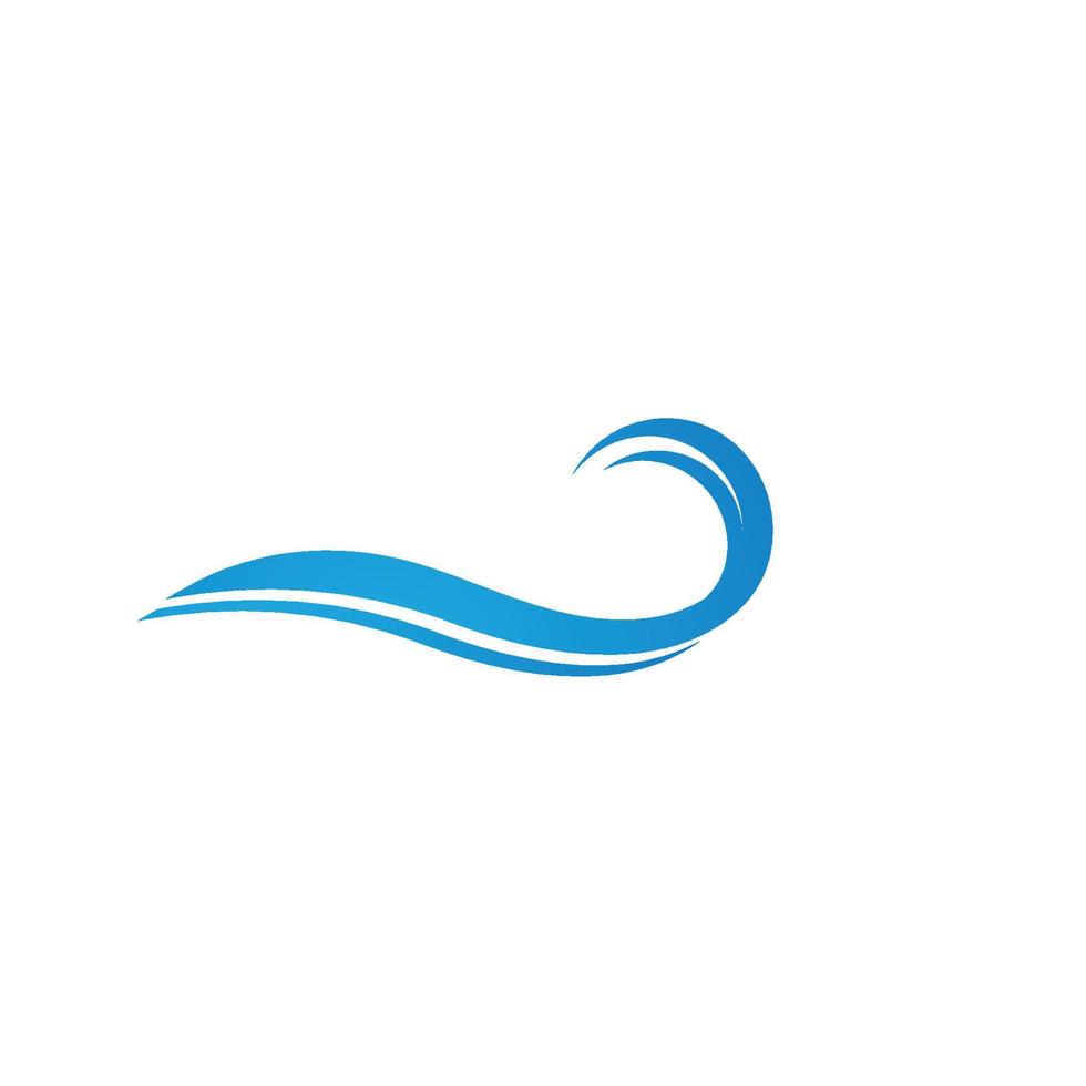 Water Wave symbol vector