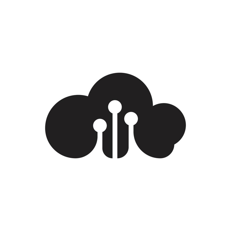 vector logo de nube