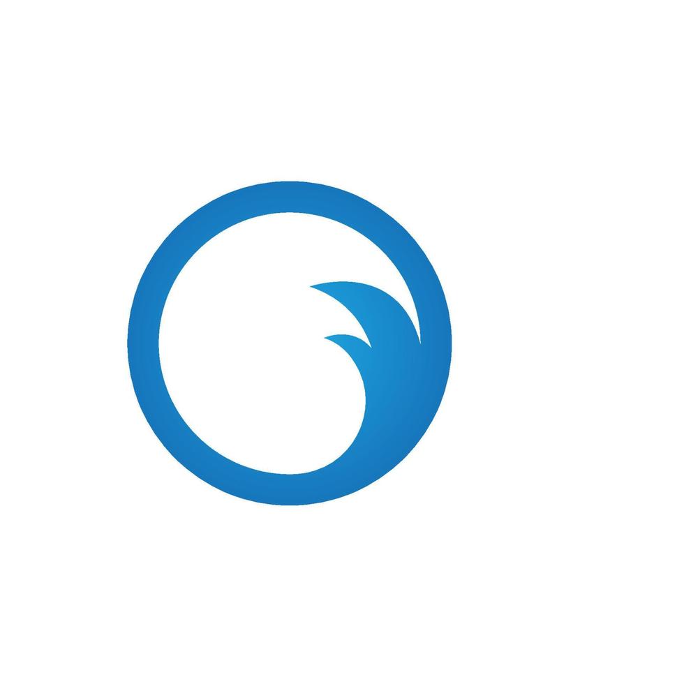 Water Wave symbol vector