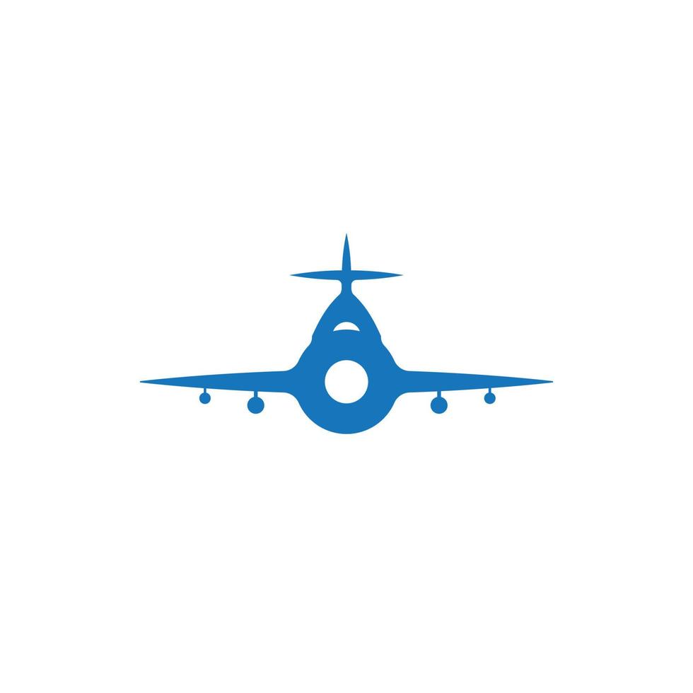 icono de avion vector