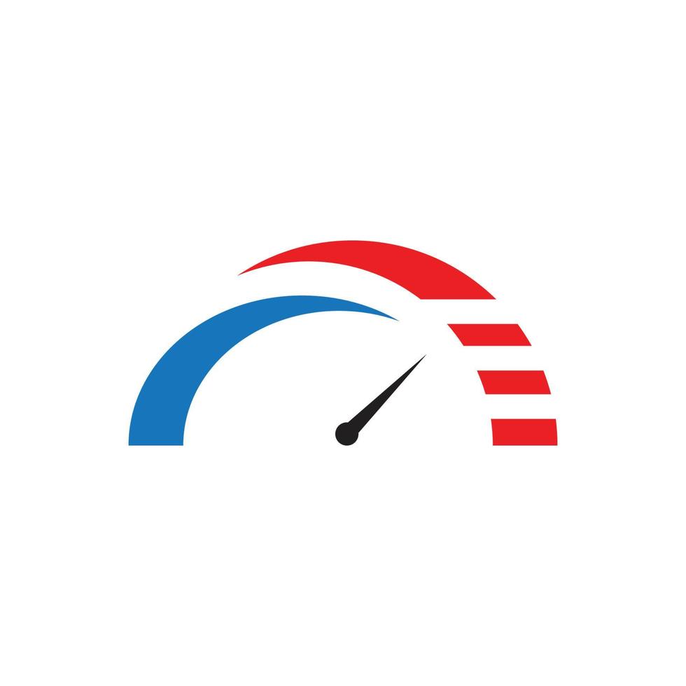 speedo meter logo vector