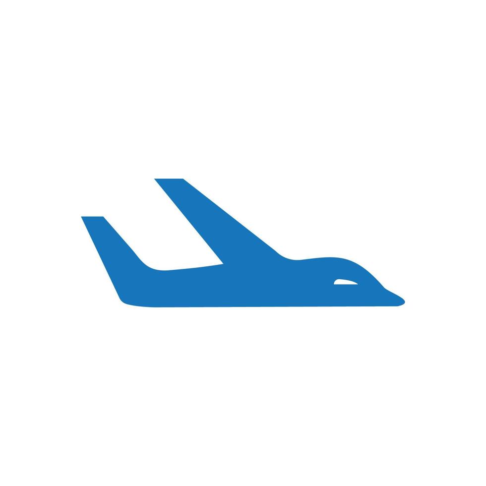 icono de avion vector