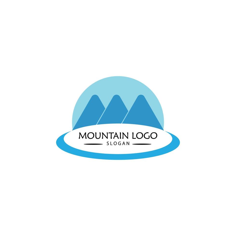 vector logo de montañas