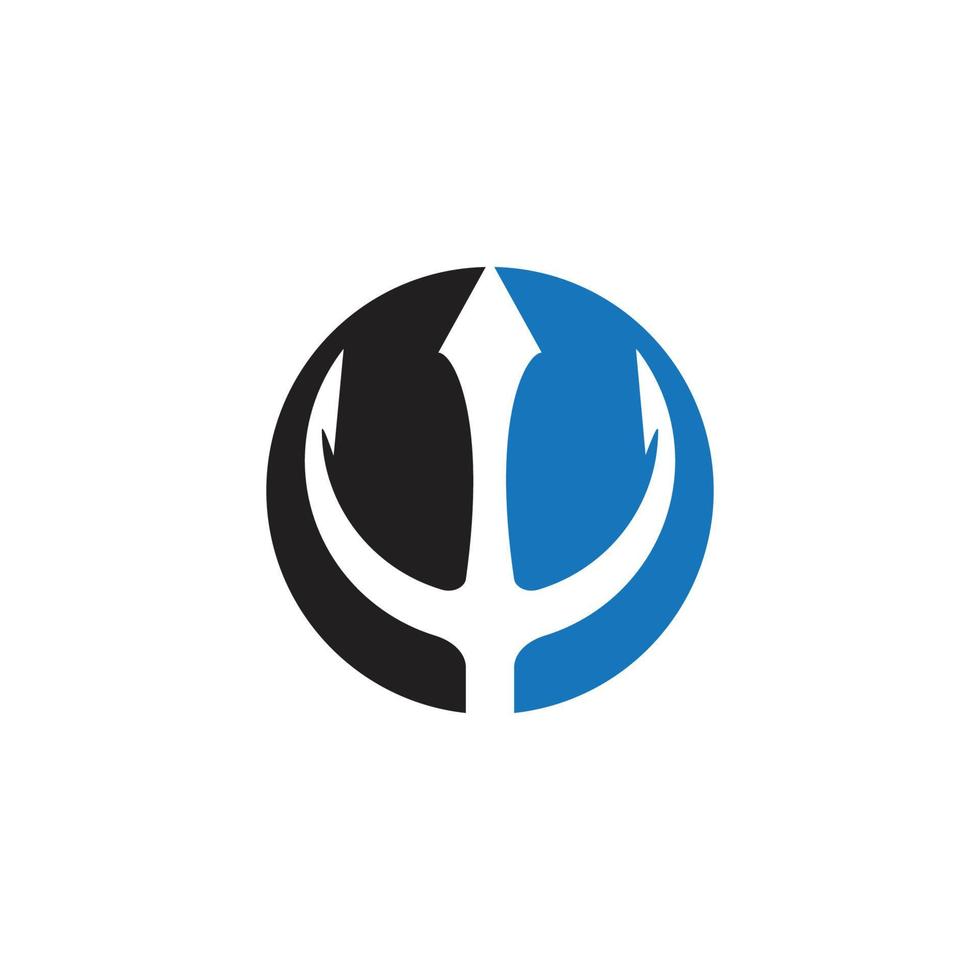 Trident Logo Template vector